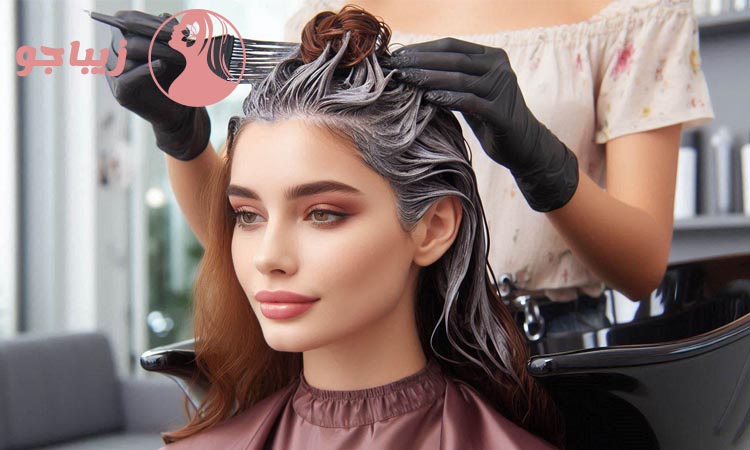 بهترین سالن رنگ ، مش و لایت مو در اسلامشهر
