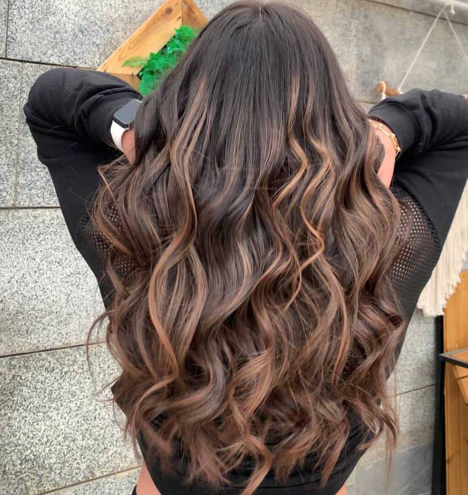 آرزو براتی رنگ کار مو در تهران